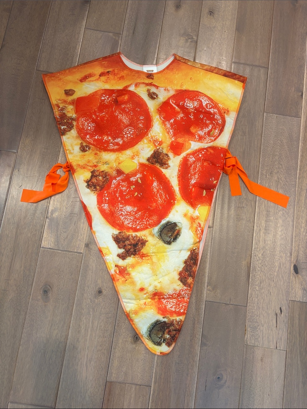 Kids Pepperoni Pizza Costume - Orange